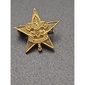 BSA Rank Badge PIN - Star Scout (Vintage 1980s)